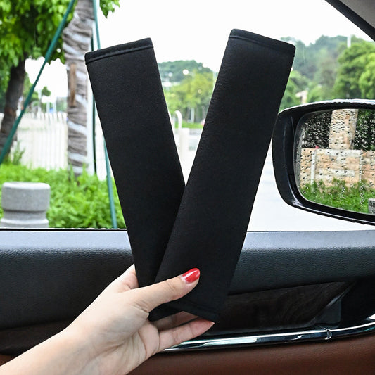 Luxurious Suede Safety Belt Cover | Anti-Friction Shoulder Protector for Car