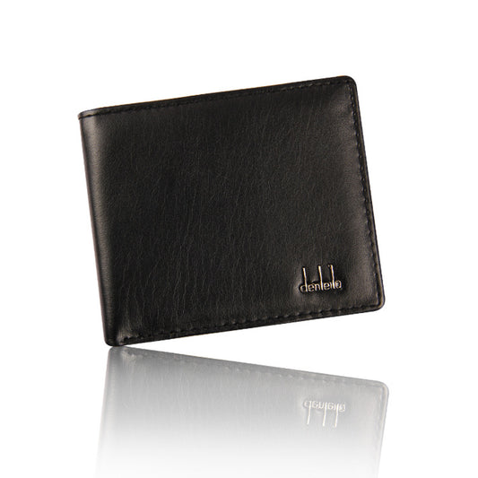 PU Leather Short Wallet for Men | Durable & Stylish Bi-Fold Purse