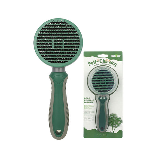 Automatic Hair Removal Comb Self-Cleaning Pet Grooming Tool Shedding & Deshedding Beauty Product For Dogs & Cats