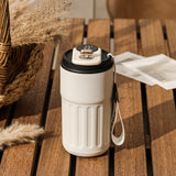 450 ml Smart Digital Display Thermal Bottle Stainless Steel Insulated Cup Portable Coffee Mug Keep Cold/Hot Vacuum Flask