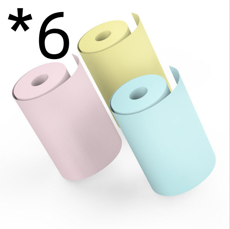 Mini Wireless Thermal Photo Printer Bluetooth Pocket Printer for Mobile Instant Sticker Maker for Smartphone Portable