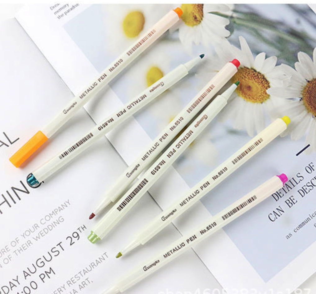 Premium Acrylic Paint Marker Pens Set Permanent & Quick-Drying Multi-Surface Art Supplies for Rocks, Canvas, Wood, Fabric