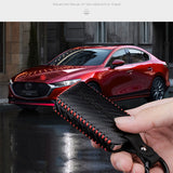 Genuine Leather Car Key Case | Premium Key Fob Cover Protector