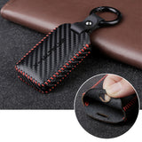 Genuine Leather Car Key Case | Premium Key Fob Cover Protector