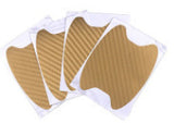 4PCS Carbon Fiber Car Door Handle Scratch Guard Stickers | Anti-Scratch Protection Film Set