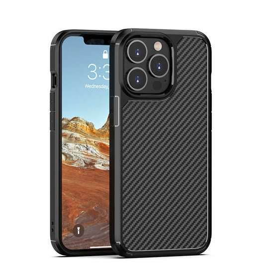 Carbon Fiber Anti-Drop Phone Case | Shockproof Protective Cover