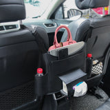 Universal Car Seat Back Organizer | Multi-Pocket Backseat Storage Bag