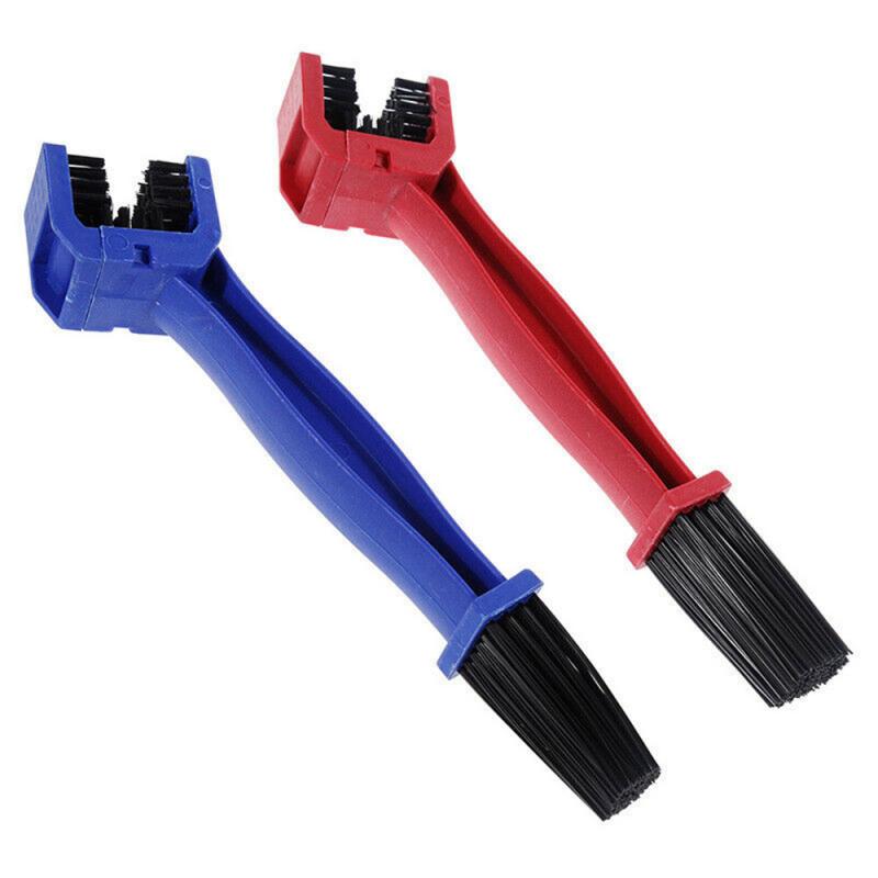 Motorcycle & Bicycle Chain Cleaning Brush Set | Heavy-Duty Scrubber Tool