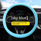 Comfort-Grip Silicone Steering Wheel Protector | All-Weather Durable Cover