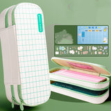 Cute Simple Pencil Case Creative Multifunctional Stationery Box Bag Large Capacity Organizer for Boy & Girl Students School Supplies