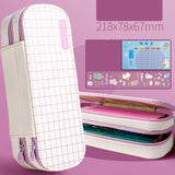 Cute Simple Pencil Case Creative Multifunctional Stationery Box Bag Large Capacity Organizer for Boy & Girl Students School Supplies