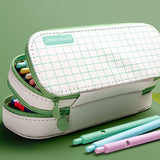 Cute Simple Pencil Case Creative Multifunctional Stationery Box Bag Large Capacity Organizer for Boy & Girl Students School Supplies