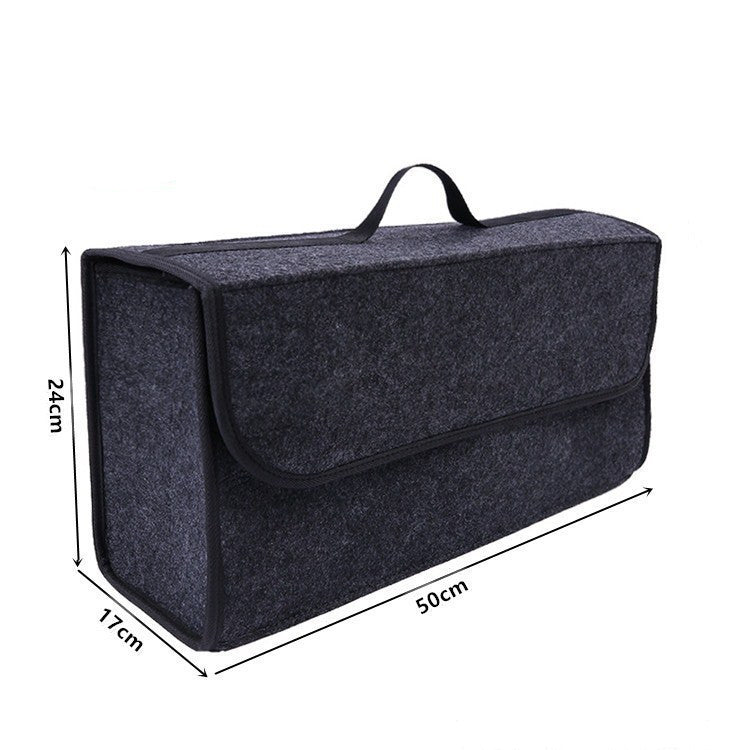 Foldable Car Trunk Storage Organizer Bag | Heavy-Duty Auto Cargo Container