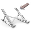 Portable Aluminum Alloy Tablet Stand Foldable Laptop Holder Riser Ergonomic Desk Accessory for PC & Notebooks