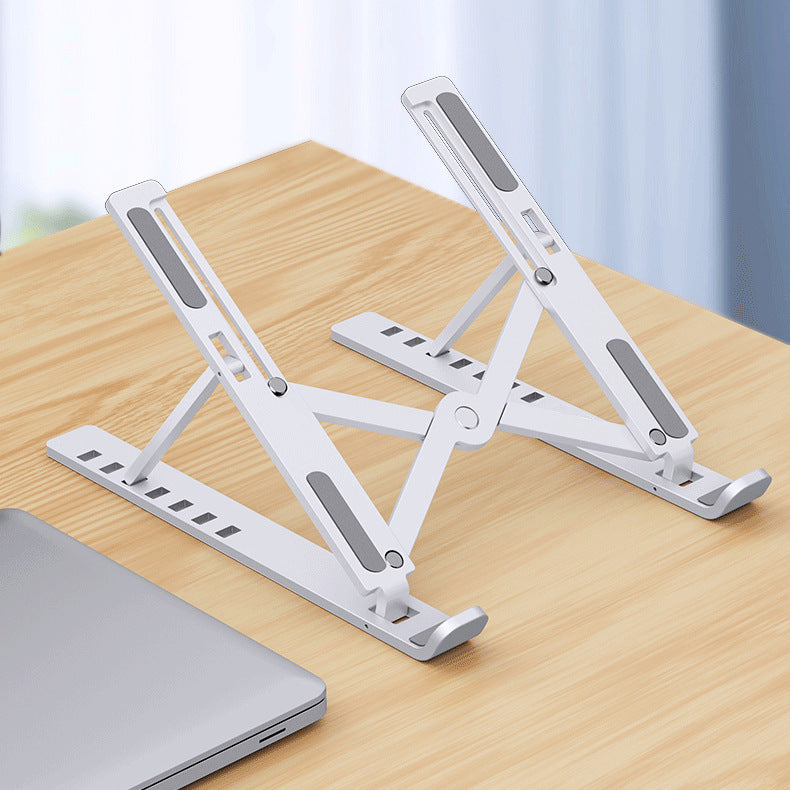Portable Aluminum Alloy Tablet Stand Foldable Laptop Holder Riser Ergonomic Desk Accessory for PC & Notebooks