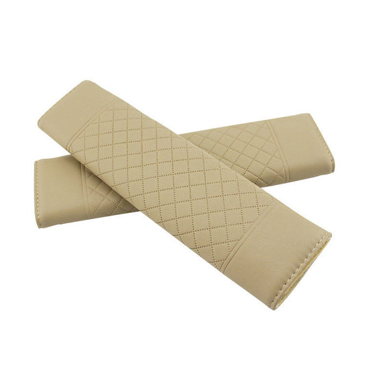 Kids' Anti-Chafe Leather Seat Belt Cover | Cartoon Safety Shoulder Pad