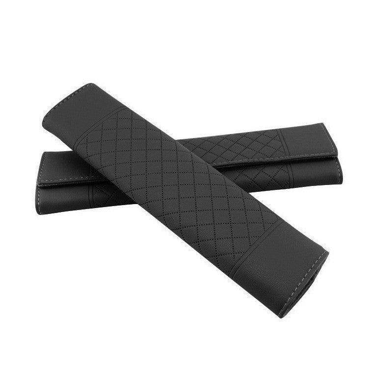 Kids' Anti-Chafe Leather Seat Belt Cover | Cartoon Safety Shoulder Pad