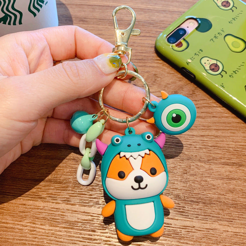 Cute Cartoon Squirrel Keychain | Female Bag & Car Pendant Accessory Gift