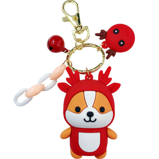 Cute Cartoon Squirrel Keychain | Female Bag & Car Pendant Accessory Gift