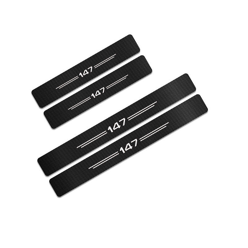 Universal Car Door Sill Protector Strip | Welcome Threshold Anti-Scratch Guard