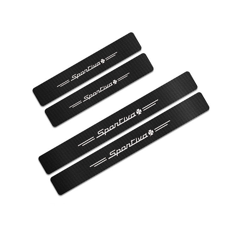 Universal Car Door Sill Protector Strip | Welcome Threshold Anti-Scratch Guard