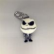 Luminous Skull Keychain | Glow-in-the-Dark Car Key Pendant | Dark Black Personality