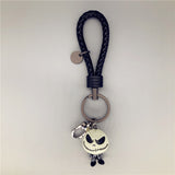 Luminous Skull Keychain | Glow-in-the-Dark Car Key Pendant | Dark Black Personality