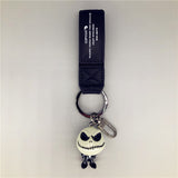 Luminous Skull Keychain | Glow-in-the-Dark Car Key Pendant | Dark Black Personality
