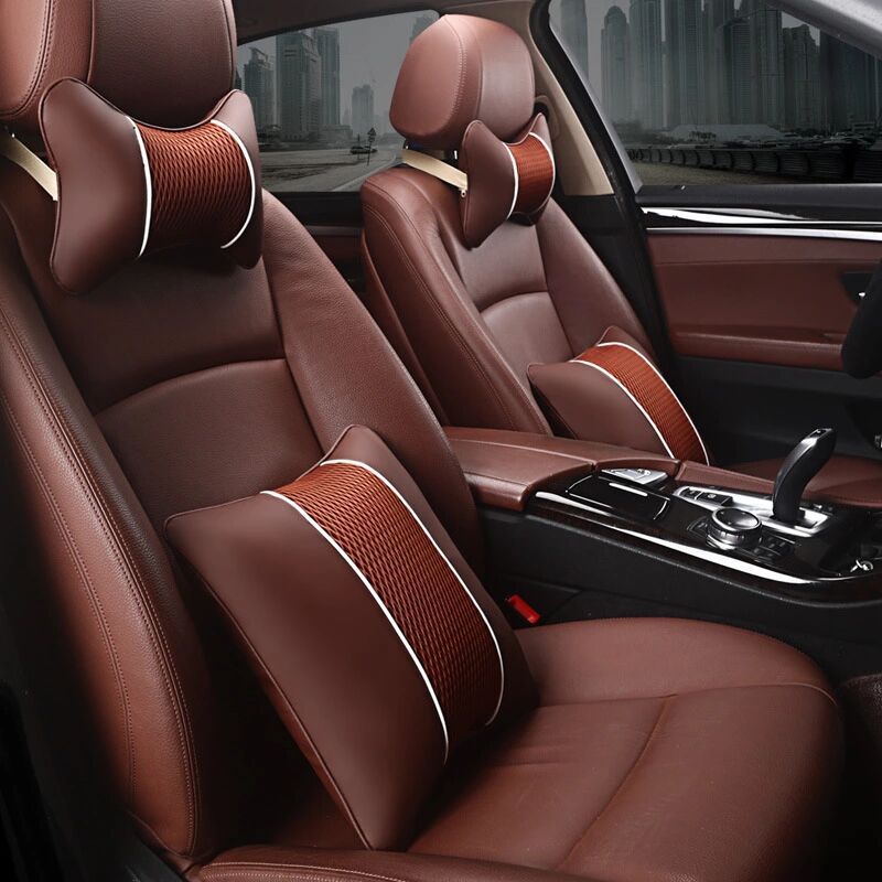 3D Ergonomic Car Headrest Pillow | Universal Fit for Four Seasons Comfort