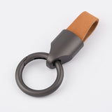 Premium Suede Keychain: Upscale Car Accessories & Simple Key Ring