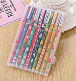 10 Pcs Colored Gel Pen Set Smooth Ink Pen for Writing & Drawing Promotional Gift Stationery School & Office Supplies
