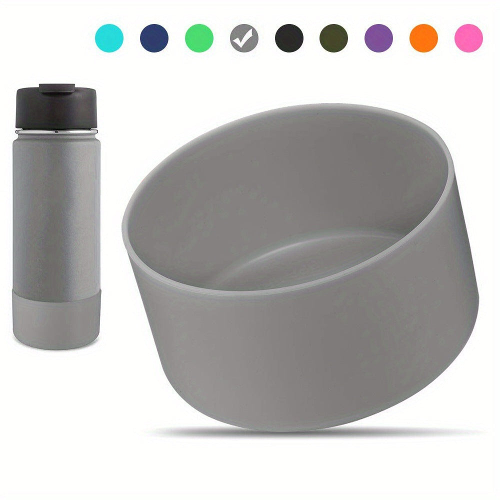 Car Cup Holder Bottom Protector | Anti-Scratch Silicone Sleeve for Sports Bottles