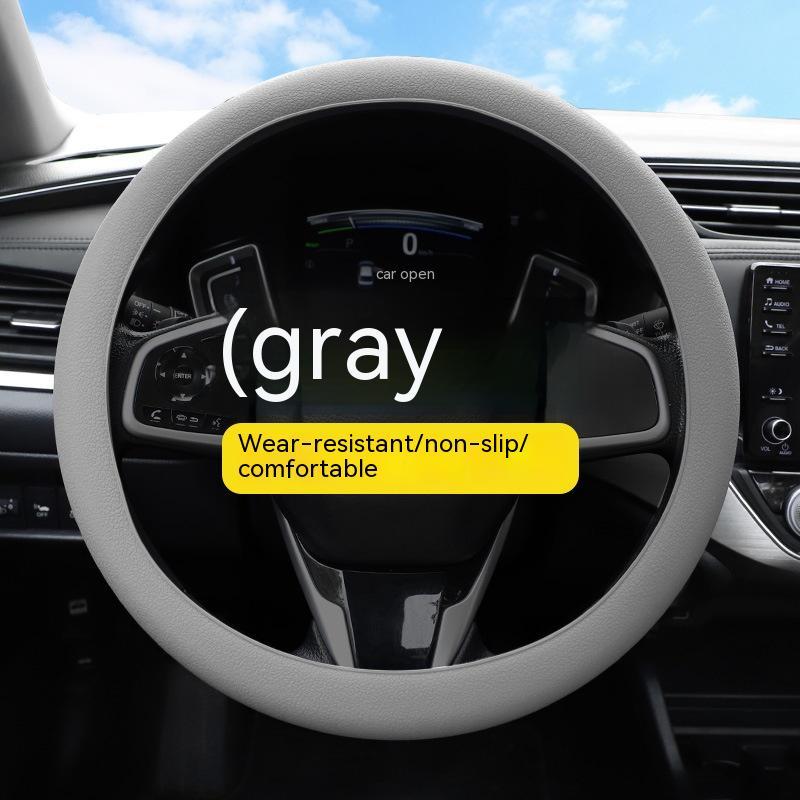 Comfort-Grip Silicone Steering Wheel Protector | All-Weather Durable Cover