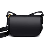 Simple Leather Crossbody Bag for Ladies | Minimalist One-Shoulder Purse