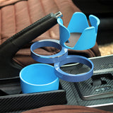 Multi-Function Car Cup Holder & Phone Mount | 2-in-1 Navigation Organizer