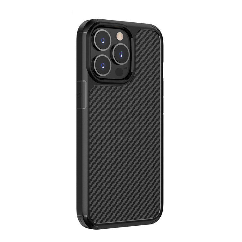 Carbon Fiber Anti-Drop Phone Case | Shockproof Protective Cover