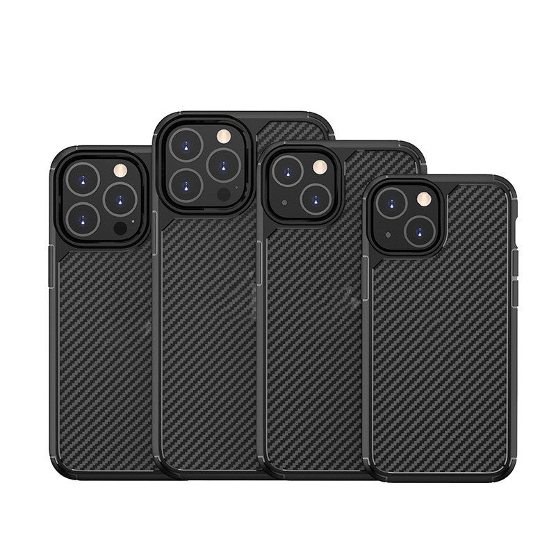 Carbon Fiber Anti-Drop Phone Case | Shockproof Protective Cover