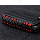 Genuine Leather Car Key Case | Premium Key Fob Cover Protector