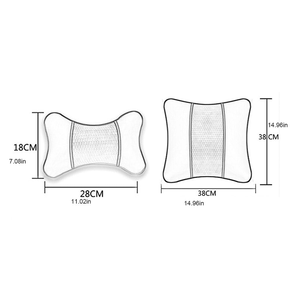 3D Ergonomic Car Headrest Pillow | Universal Fit for Four Seasons Comfort