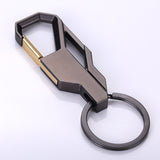 Men's Waist Hanging Car Key Ring Buckle | Heavy Duty Keychain & Fob Holder