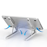 Portable Folding Laptop Stand Adjustable Desktop Cooling Riser Ergonomic Notebook Bracket Height Adjustable Lift