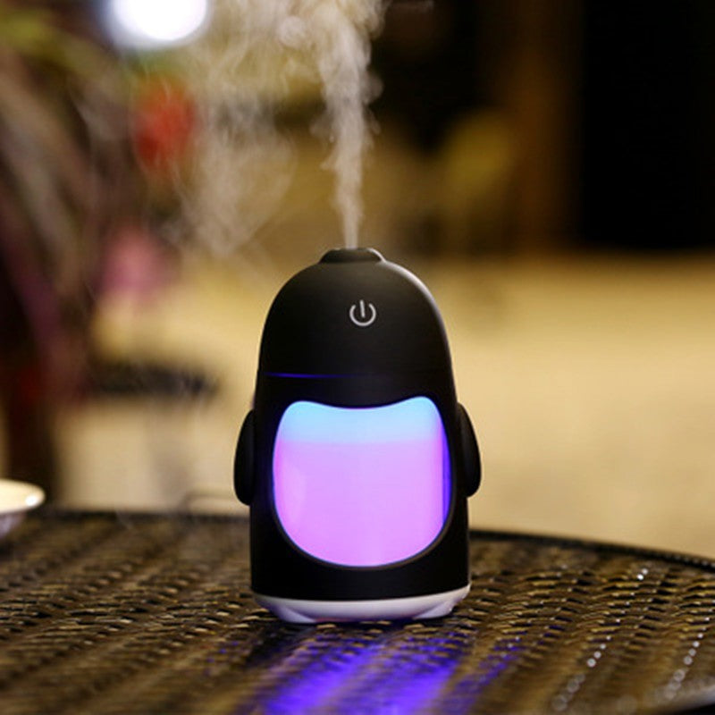 Cute Penguin Car Humidifier | Portable USB Air Diffuser & Mist Maker