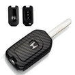 Luxury Carbon Fiber Key Case with Buckle Closure | Ultra-Light Car Key Shell
