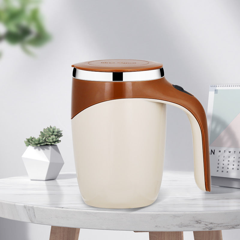 Rechargeable Automatic Stirring Cup Electric Magnetic Coffee Mug High Value Rotating Milkshake Water Cup Lazy Self-Stirring Gadget
