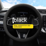 Comfort-Grip Silicone Steering Wheel Protector | All-Weather Durable Cover