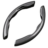 New Carbon Fiber Look Steering Wheel Cover | Four Seasons Universal Non-Slip Grip