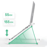 Portable Folding Laptop Stand Adjustable Desktop Cooling Riser Ergonomic Notebook Bracket Height Adjustable Lift
