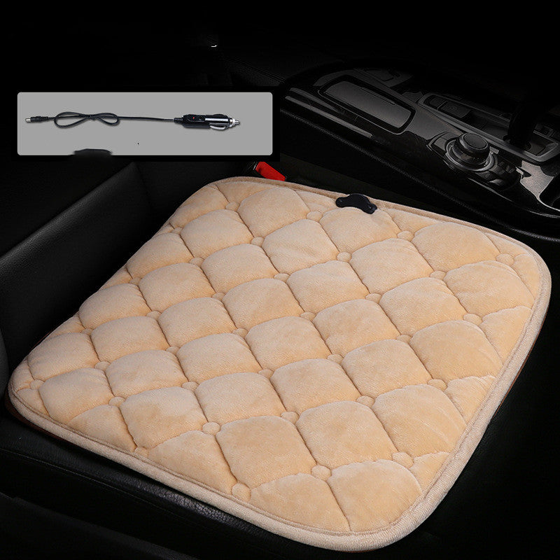 Electric Heated Car Seat Cover | Quick Warm-Up Winter Comfort Cushion