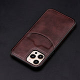 Premium PU/Genuine Leather Business Phone Cover | Professional Protection