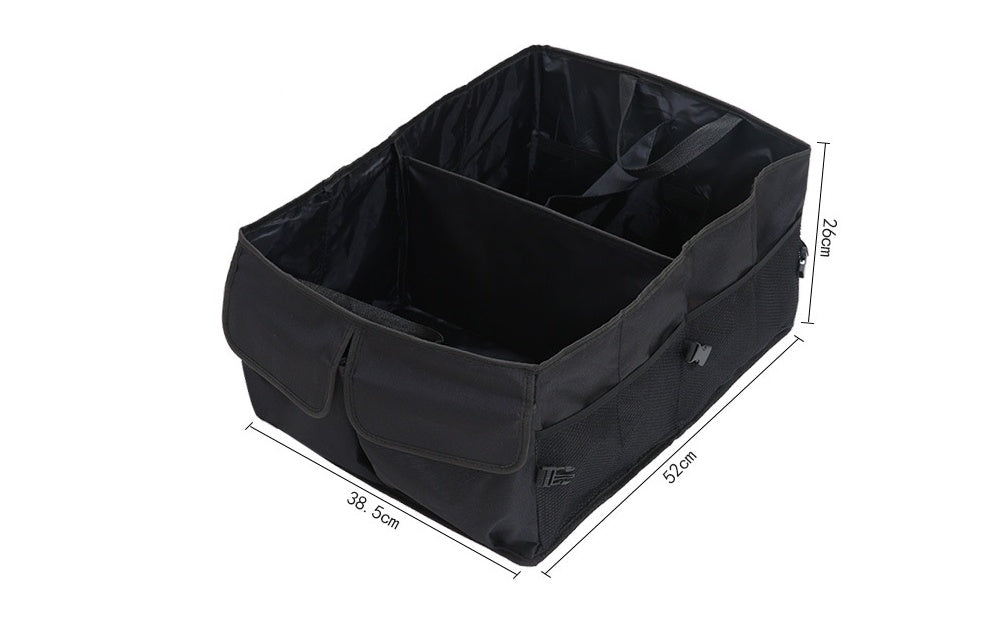 SafetyTrunk™ Big Foldable Car Trunk Organizer | Secure Rear Cargo Storage